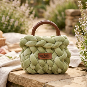 Mini Basket Weave Tote: Sagie